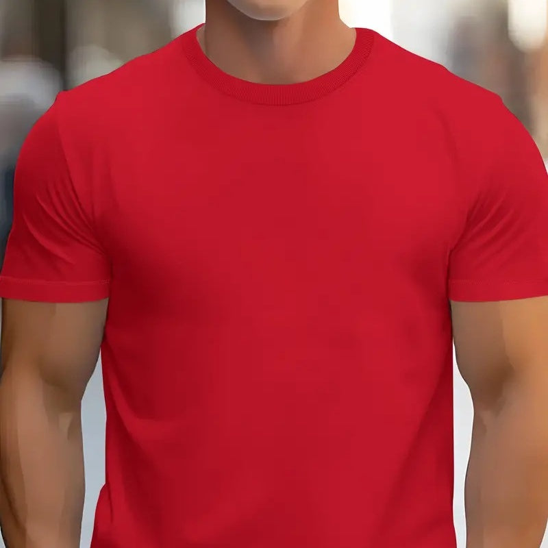 Men's Cotton Casual Short Sleeve.