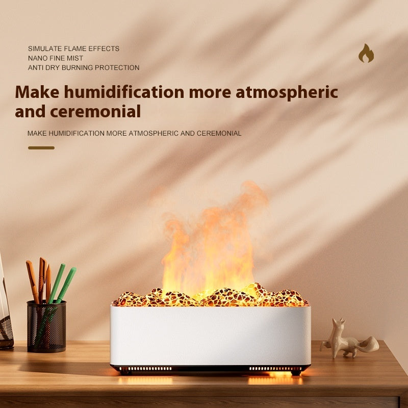 Volcano Aromatherapy Humidifier Air Ultrasonic Aroma Diffuser Home Decor.