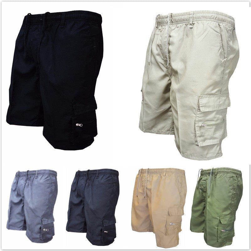 Men's Casual Working Pants Shorts Loose Summer Outdoor Workout Pants.