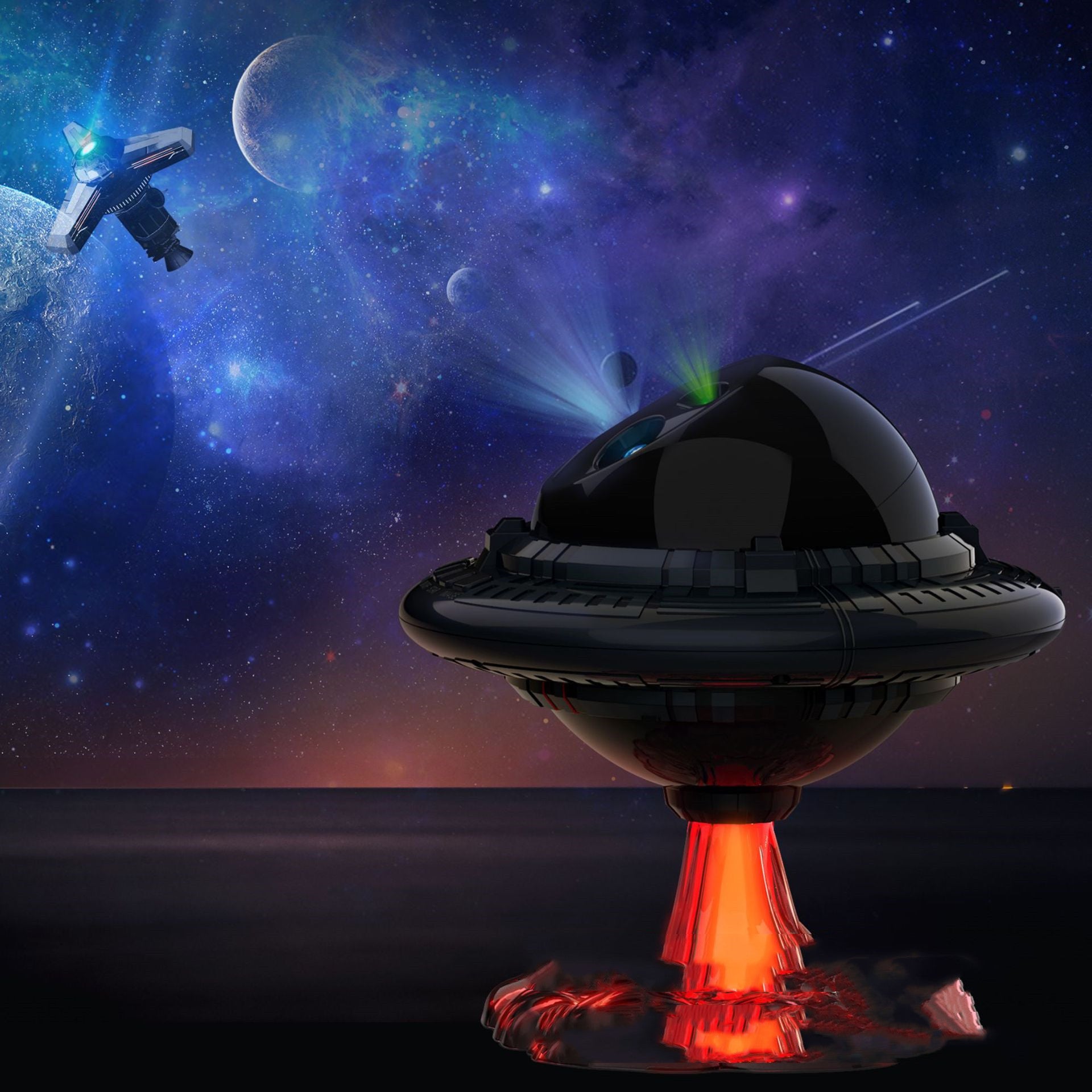 Creative Gift UFO Laser Projector  Atmosphere.