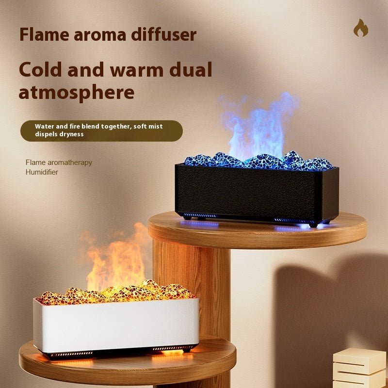 Volcano Aromatherapy Humidifier Air Ultrasonic Aroma Diffuser Home Decor.