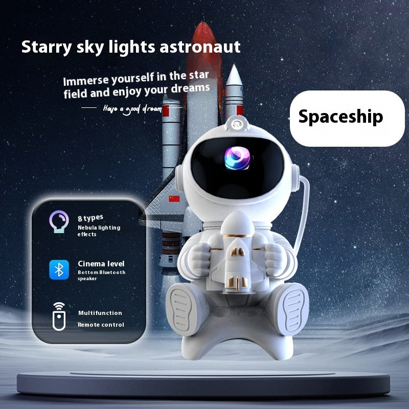 Hold XINGX Rocket Spaceman Bluetooth Audio Astronaut Projection Lamp