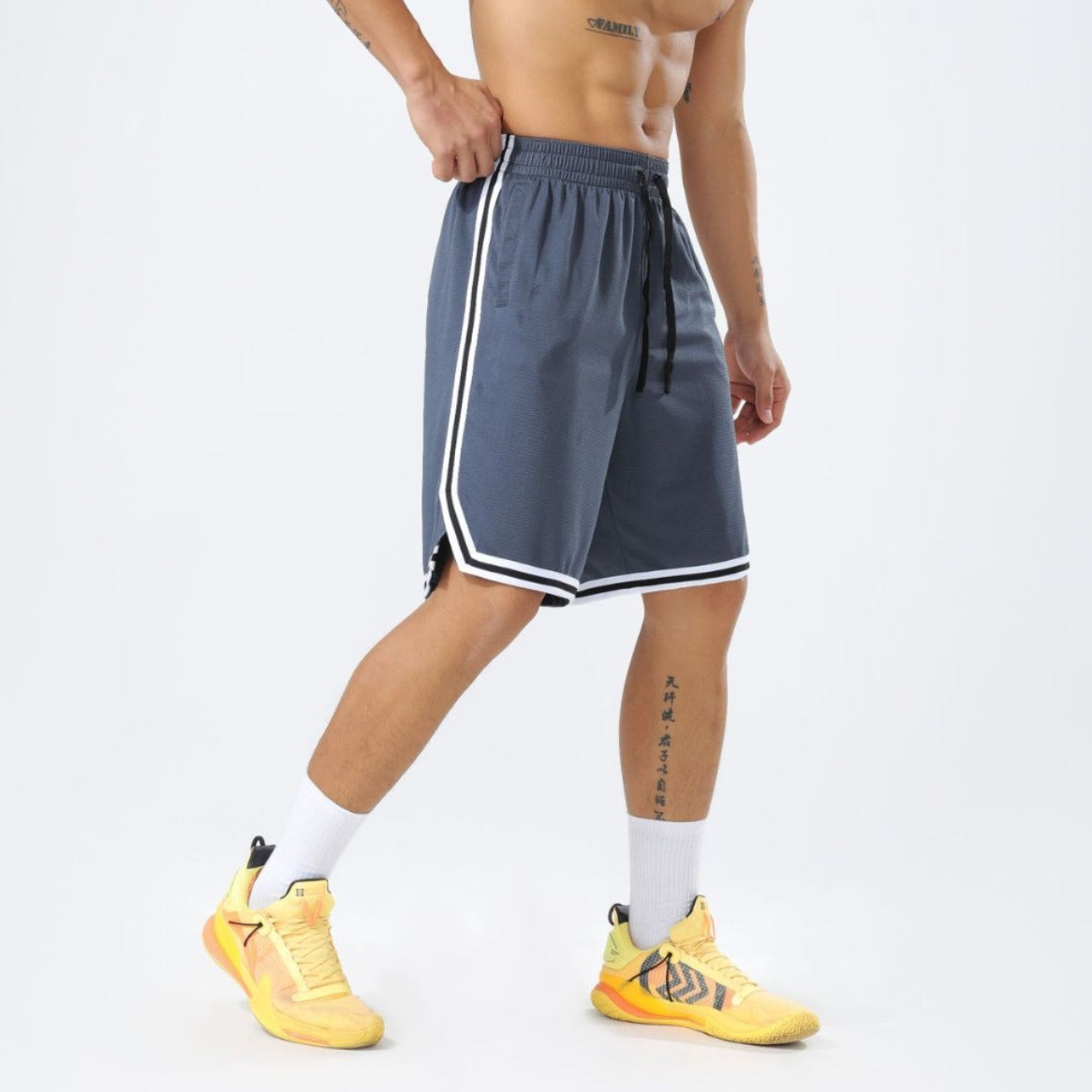 Sports Men's Leisure Summer Thin Training Workout Cropped Pants.