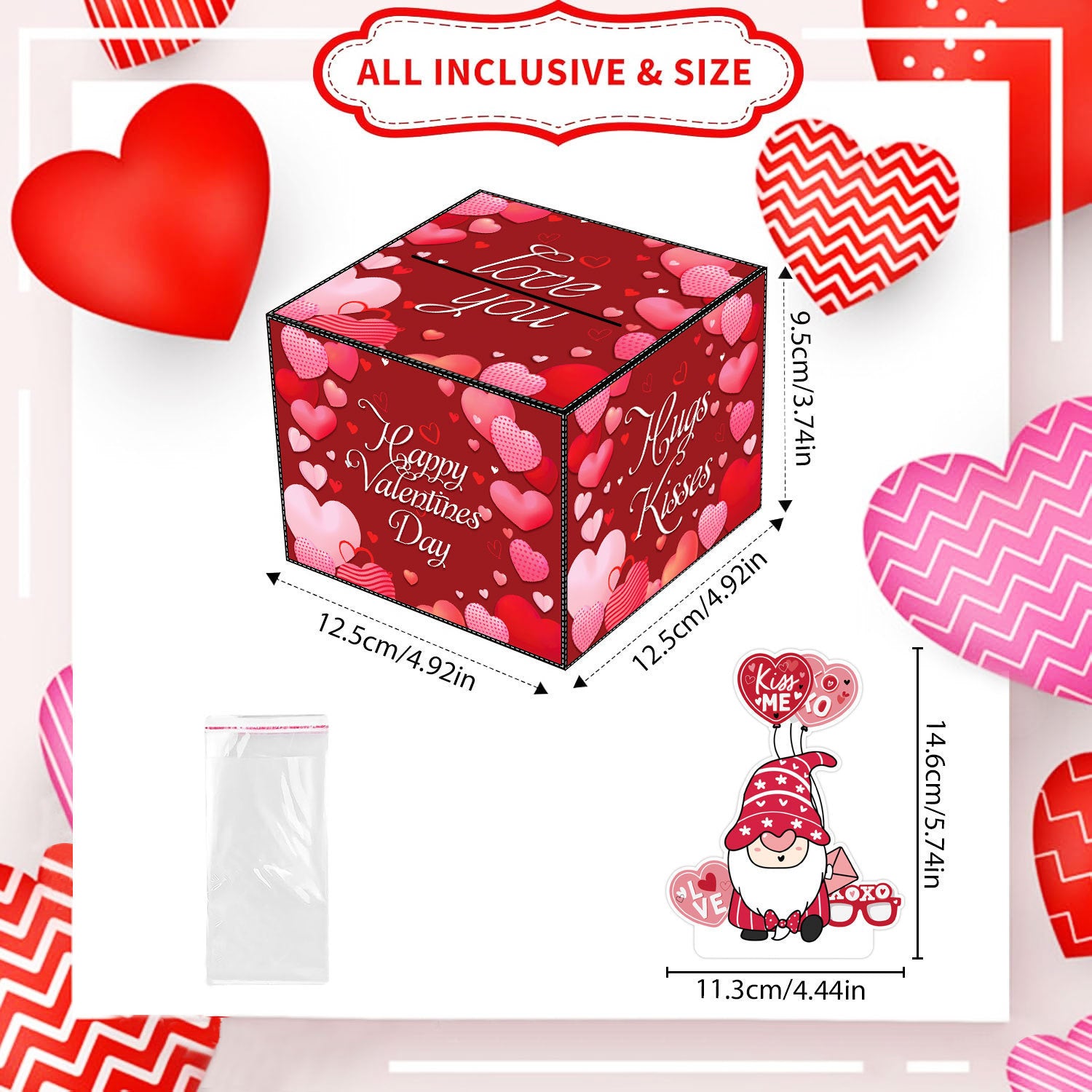 Valentine's Day Theme Surprise Money Box Party Decoration